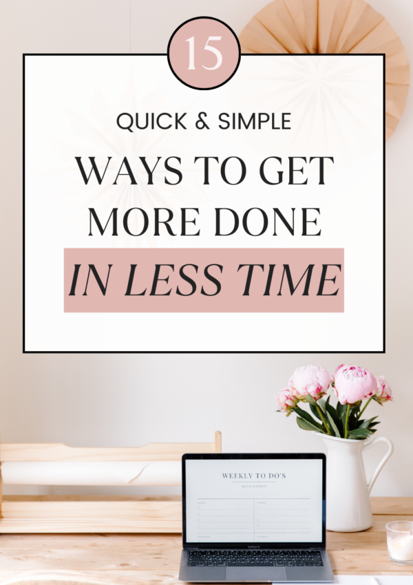 How To Work Faster And More Efficiently (15 Simple Tips)